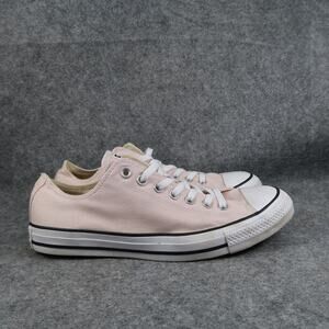Converse Shoes Womens 11 Casual Sneaker All Star Low Lace Up Pink Canvas Trainer